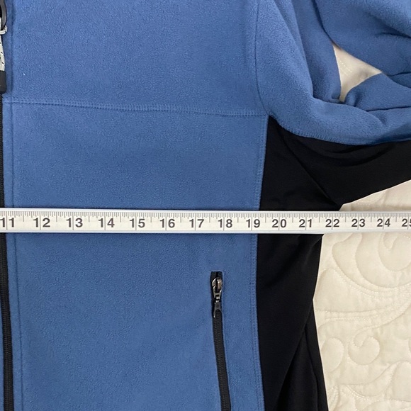 North End Zip Up Fleece Jacket Blue Size Large - Picture 4 of 9